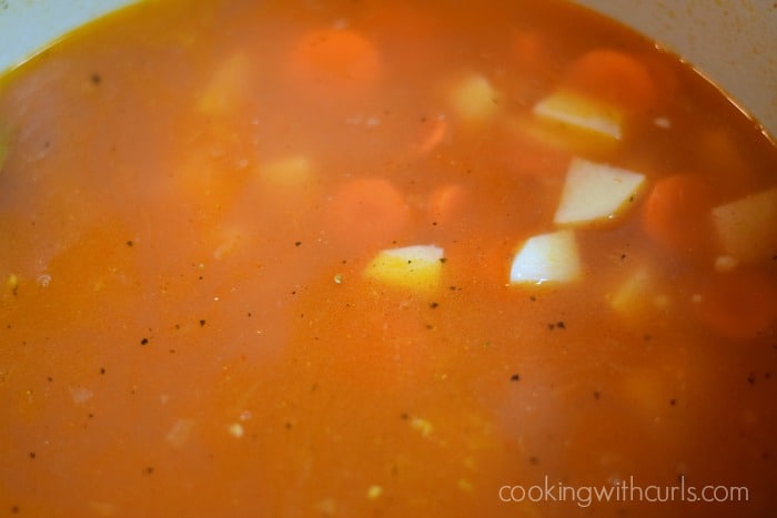 Maltese Soup {Kusksu} veggies cookingwithcurls.com