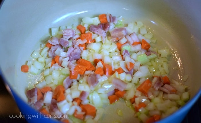 Split Pea Soup saute cookingwithcurls.com