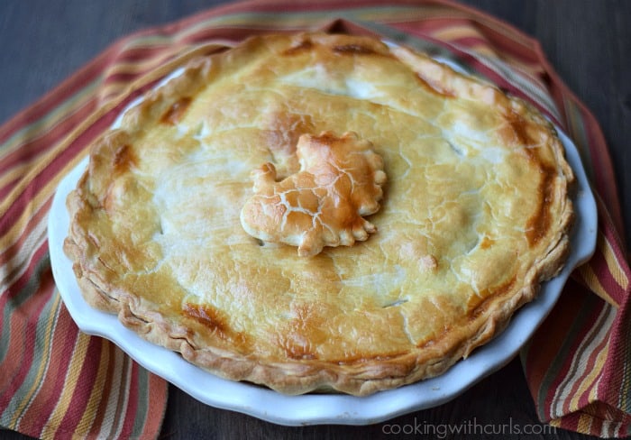 Turkey Pot Pie | cookingwithcurls.com