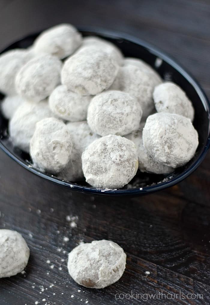 Chocolate Mint Truffle Snowballs