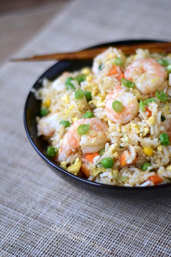 Shrimp Fried Rice - Cooking With Curls