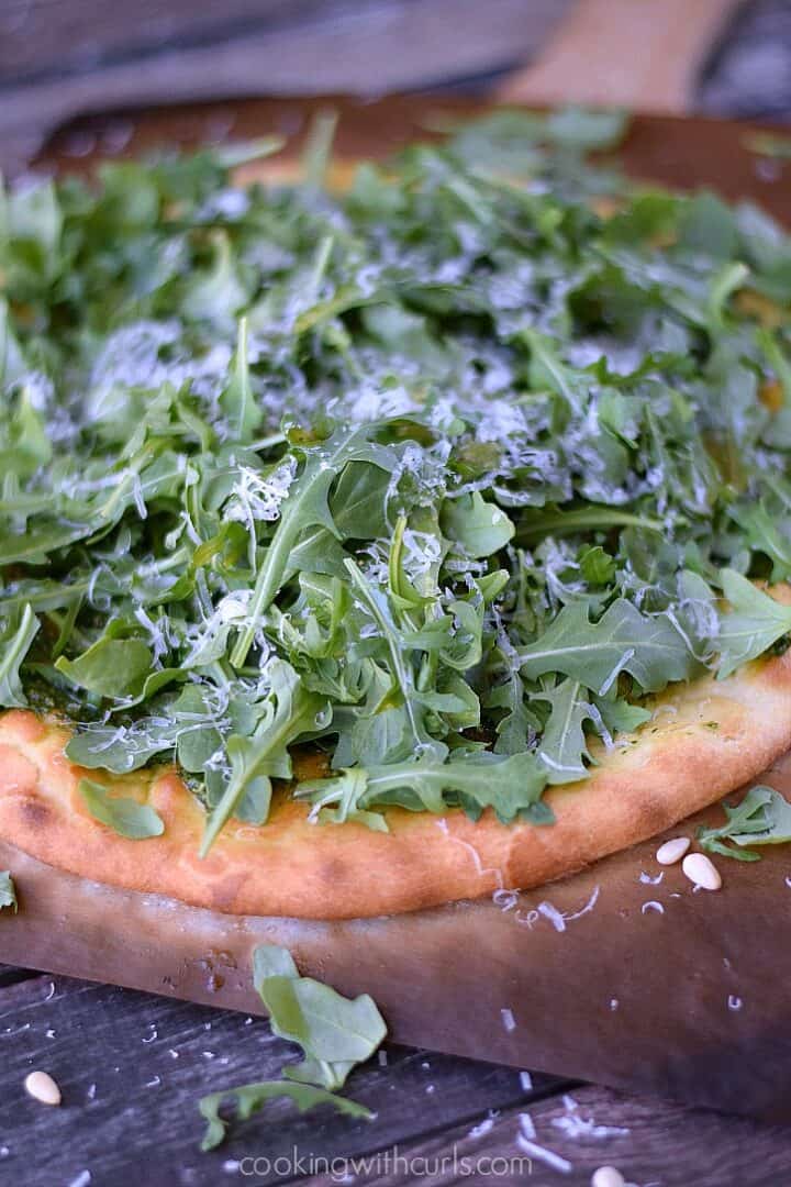 Greens Pizza - Cooking With Curls