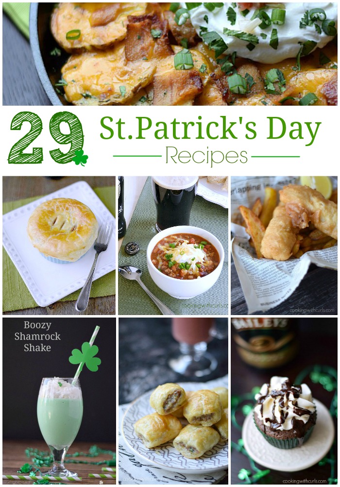 My favorite 29 St. Patrick's Day Recipes.....so far | cookingwithcurls
