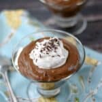 Rich, decadent Homemade Chocolate Pudding just like our grandmothers used to make! cookingwithcurls.com