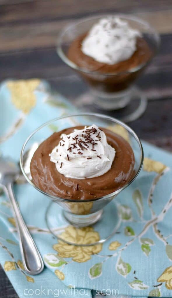 The Best Homemade Chocolate Pudding - Cooking With Curls