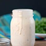 This Bacon Ranch Dressing is going to be your new favorite!! cookingwithcurls.com