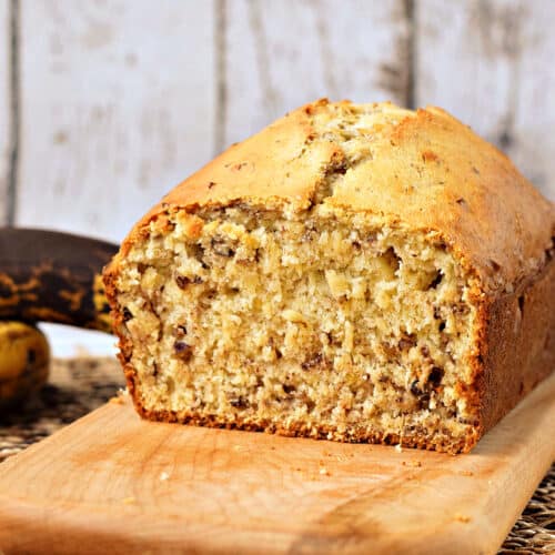 The Best Banana Nut Bread Recipe - Cooking with Curls