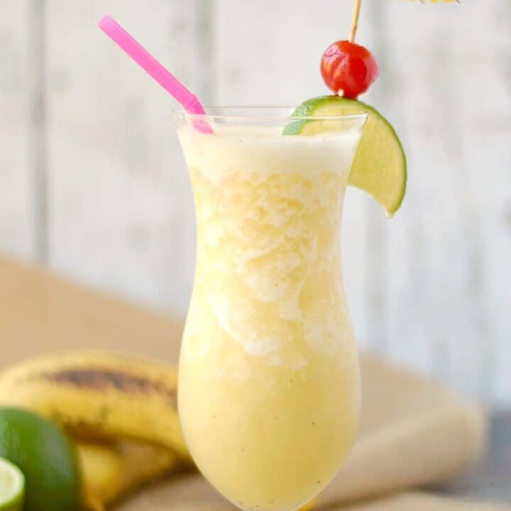 Frozen Banana Daiquiri Cooking With Curls