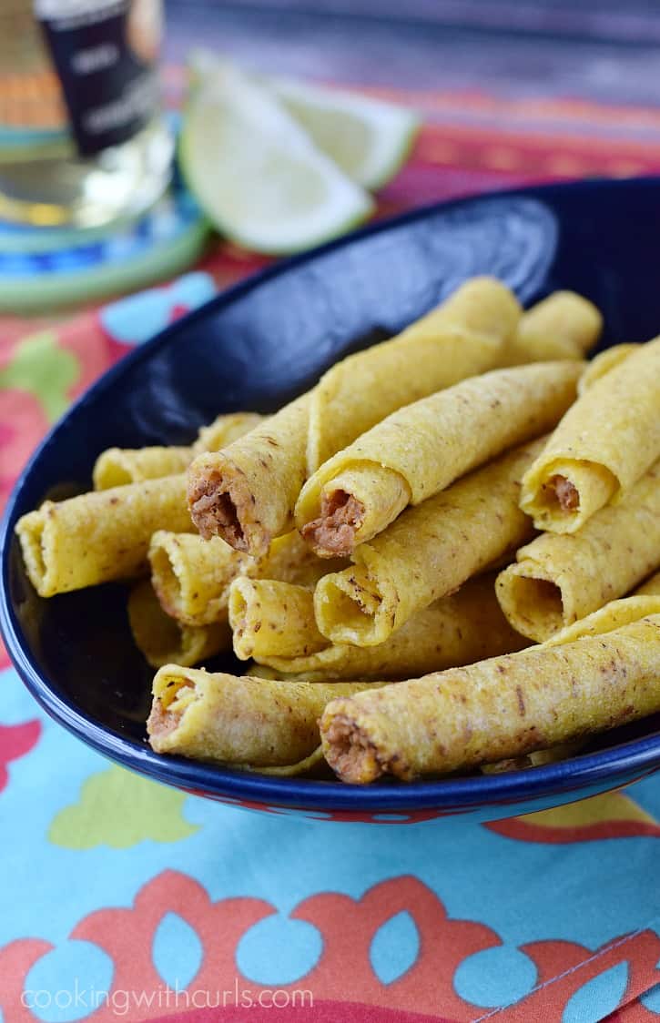 José Olé Shredded Steak Taquitos and Queso Blanco Dip cookingwithcurls.com #FlavoryourFiesta #cbias #ad