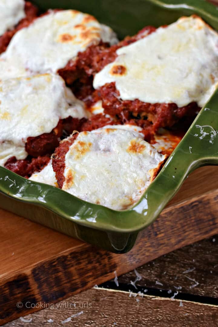 Gluten Free Eggplant Parmesan - Cooking with Curls