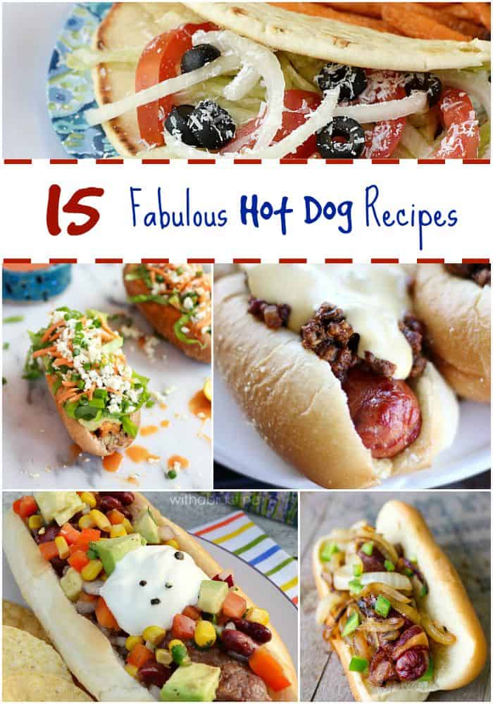 15 Fabulous Hot Dog Recipes | cookingwithcurls.com