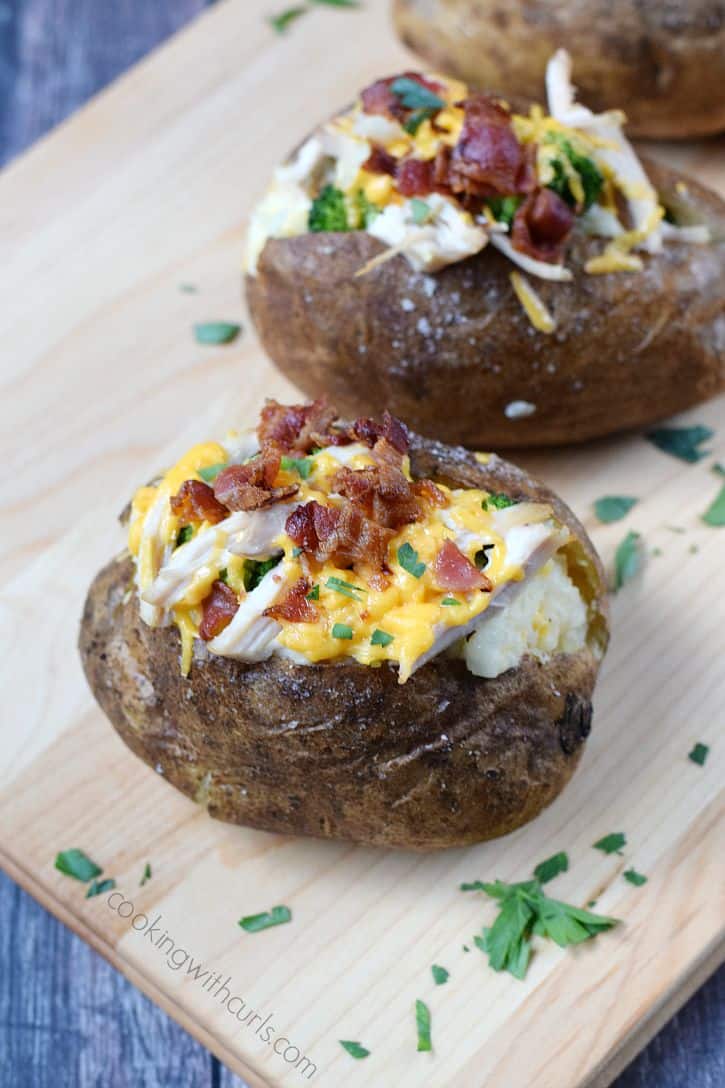 Stuffed Baked Potatoes | cookingwithcurls.com