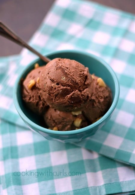 Vegan Chocolate Fudge Walnut Ice Cream Cooking with Astrology Aries cookingwithcurls.com
