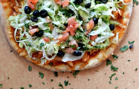 Chicken Enchilada Pizza by cookingwithcurls