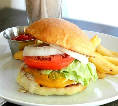Classic Diner Burgers by cookingwithcurls.com