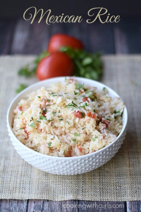 Mexican Rice | cookingwithcurls.com