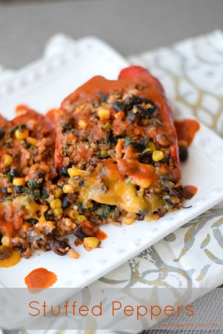 Stuffed Peppers | cookingwithcurls.com