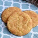Classic Snickerdoodles with a crispy outside and soft, light inside wrapped in cinnamon sugar cookingwithcurls.com