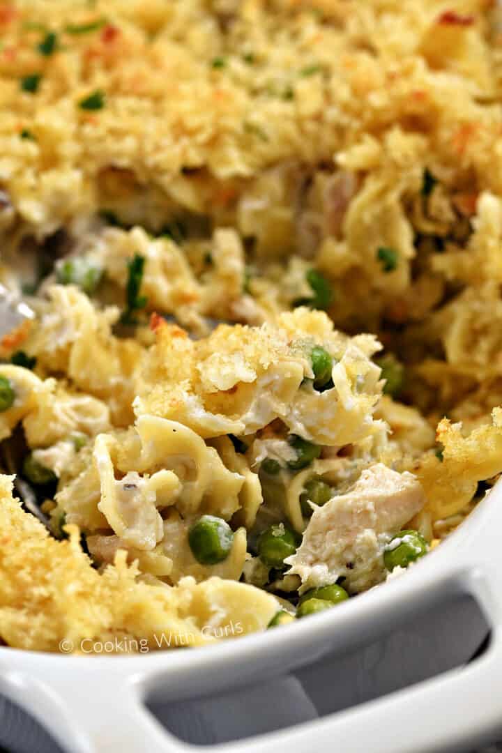 Tuna Noodle Casserole - Cooking with Curls