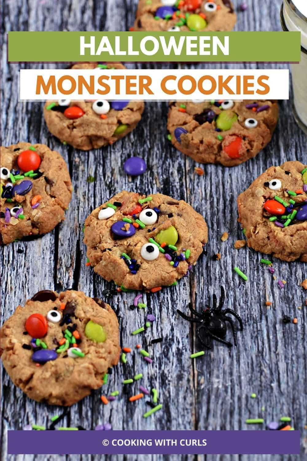 Monster Cookies - Cooking with Curls