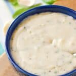 White Pizza Sauce is a flavorful alternative to traditional tomato based pizza sauces! cookingwithcurls.com