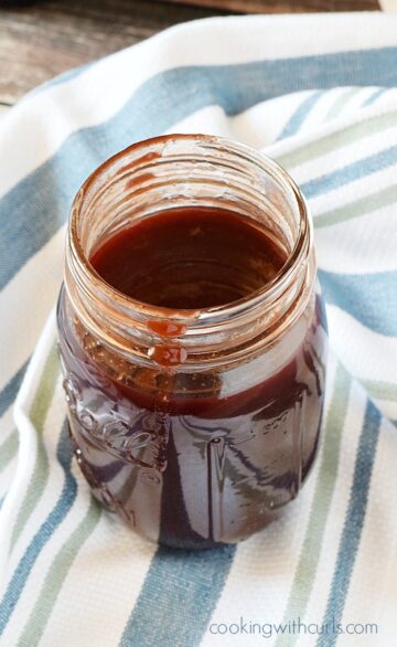 Cabernet Barbecue Sauce - Cooking with Curls