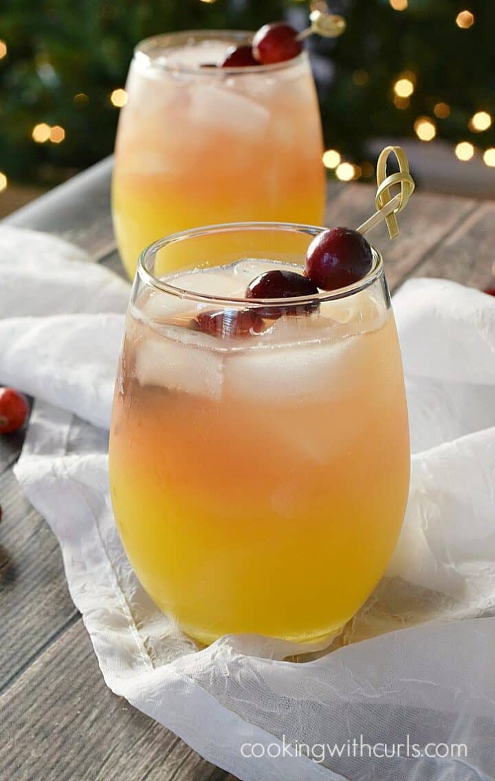Holiday Relaxer Cocktail - Cooking with Curls