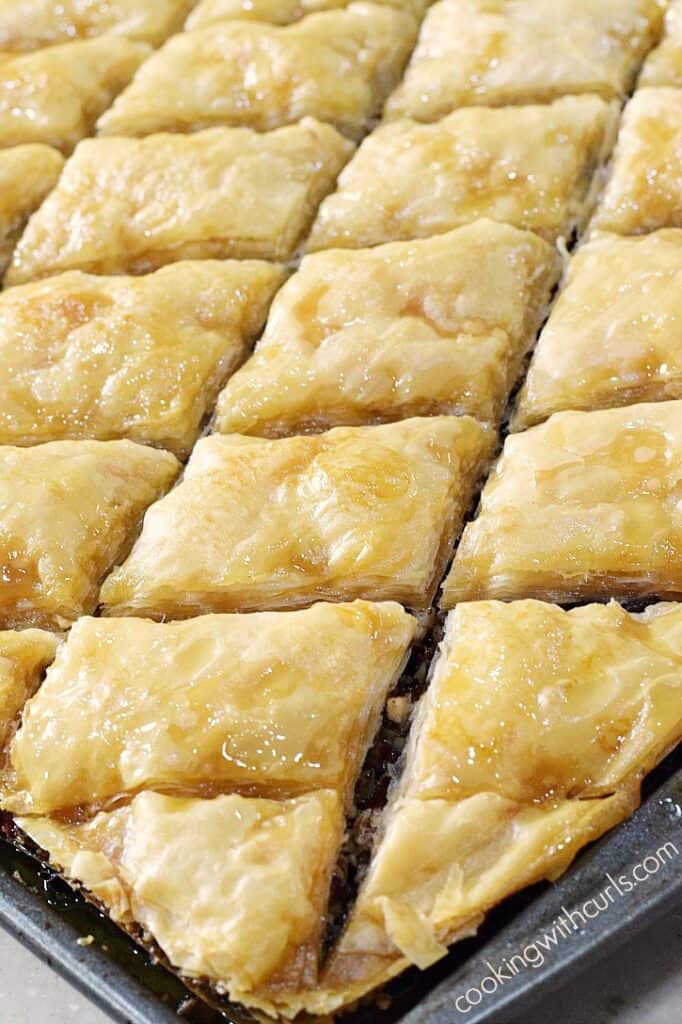 Choclava {Chocolate Baklava} - Cooking with Curls