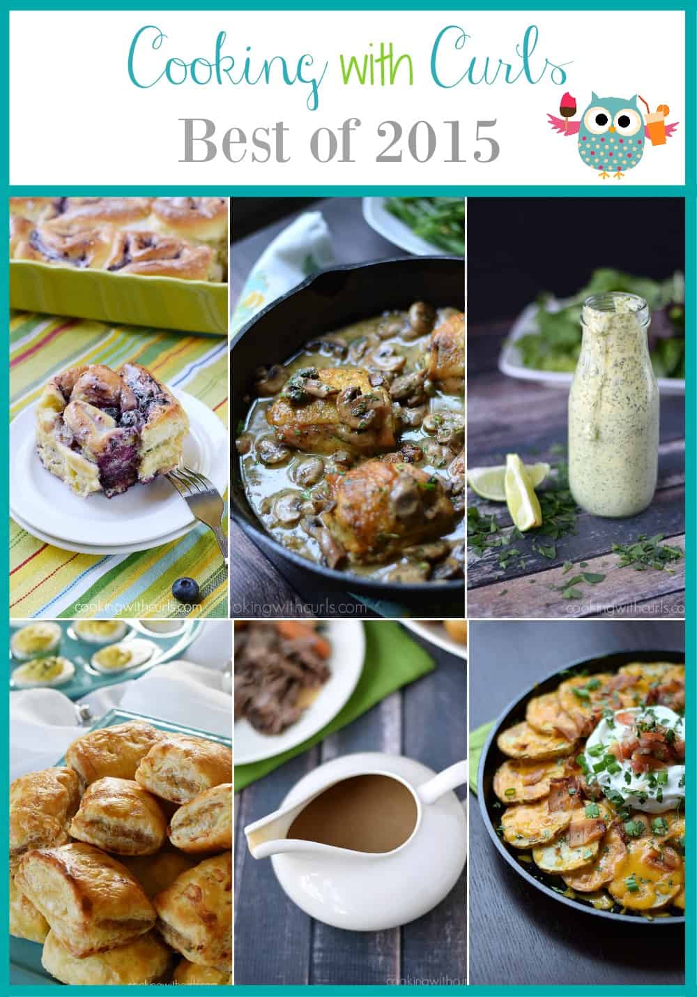 Cooking with Curls Best of 2015 - the most popular recipes of the year | cookingwithcurls.com