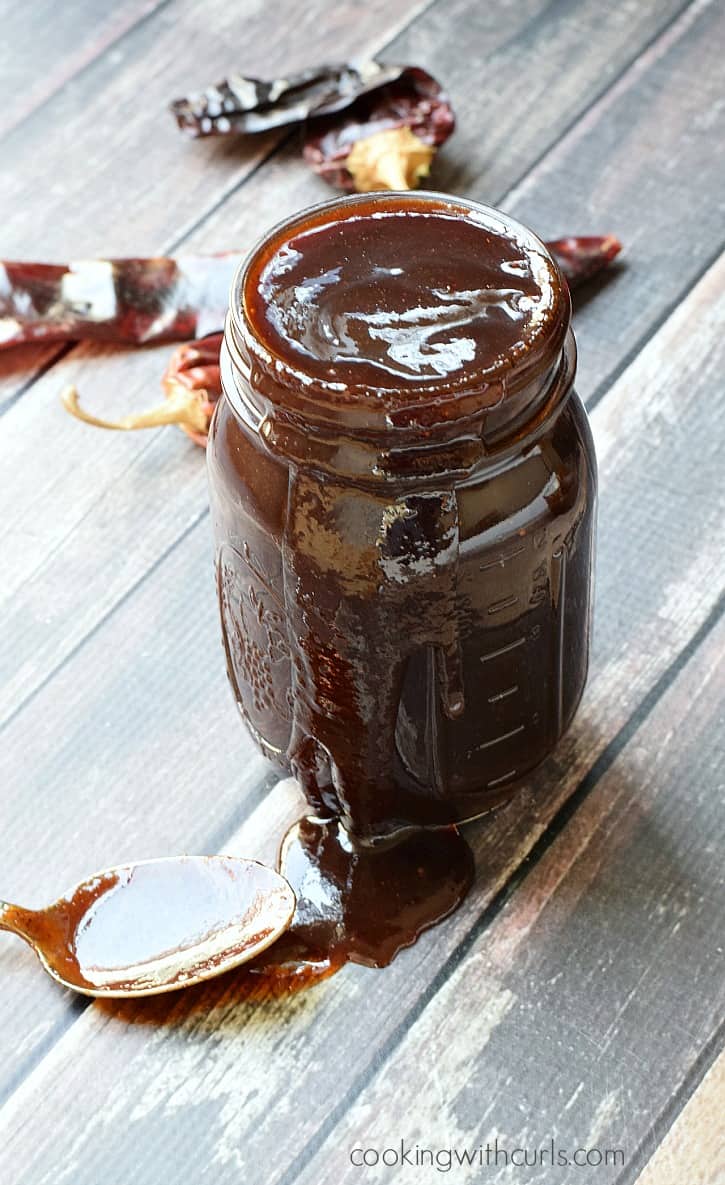 You need this Cherry Chipotle Barbecue Sauce in your life, trust me | cookingwithcurls.com