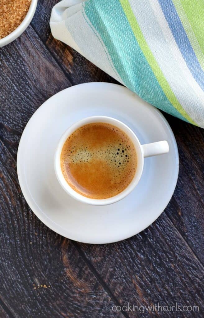 Espresso Cooking with Curls