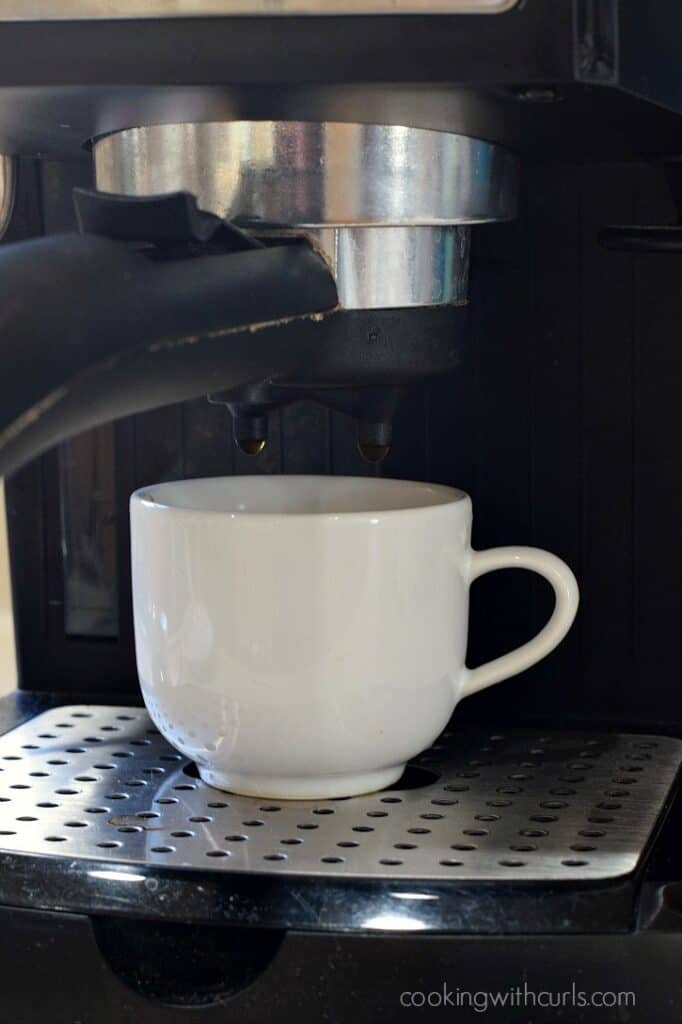 Espresso Cooking with Curls