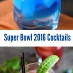 Super Bowl 2016 Cocktails Broncos vs Panthers | cookingwithcurls.com