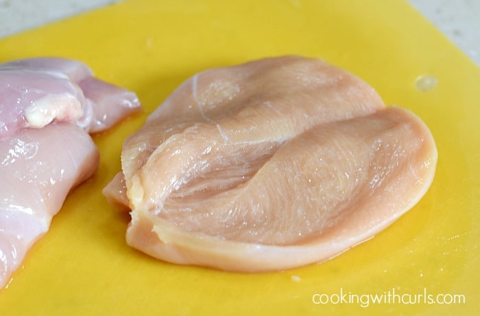 Chicken Cordon Bleu slit cookingwithcurls.com