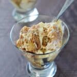 Pure heaven is the best way to describe this Amaretto Tiramisu! Creamy and delicious with an almond flavored twist | cookingwithcurls.com