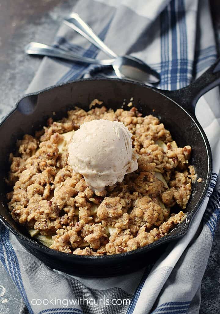 Apple Crisp for Two Cooking with Curls