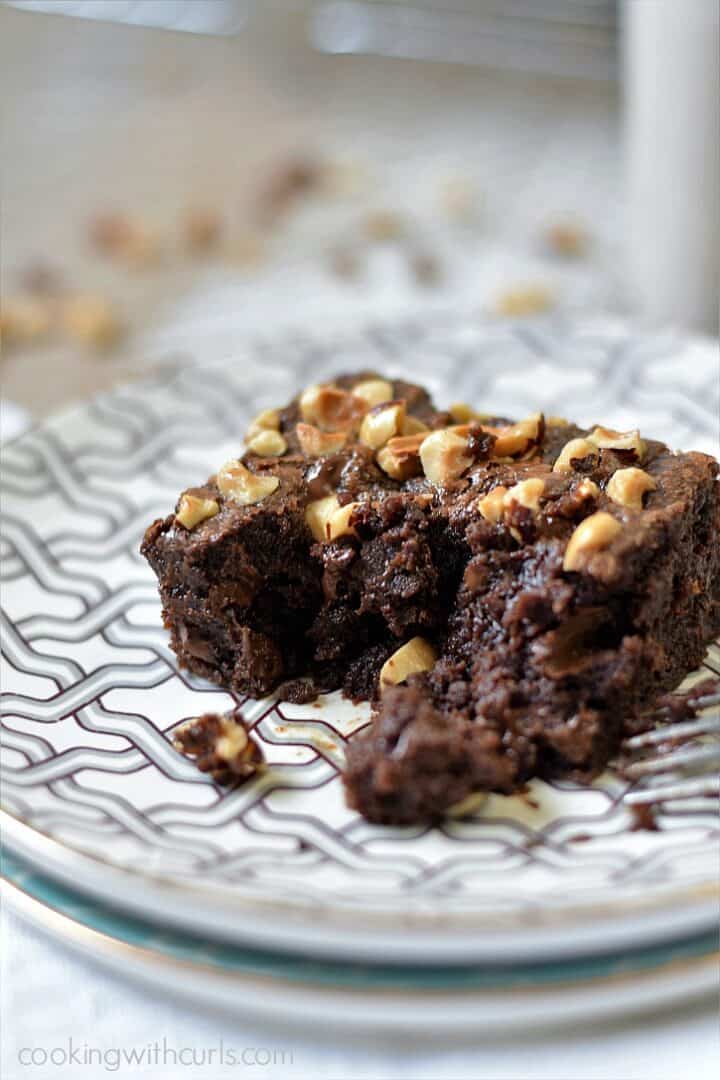 Hazelnut Brownies Cooking with Curls