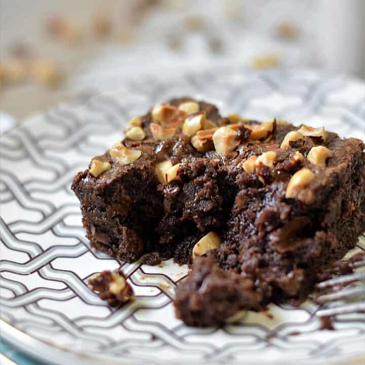 Hazelnut Brownies Cooking with Curls