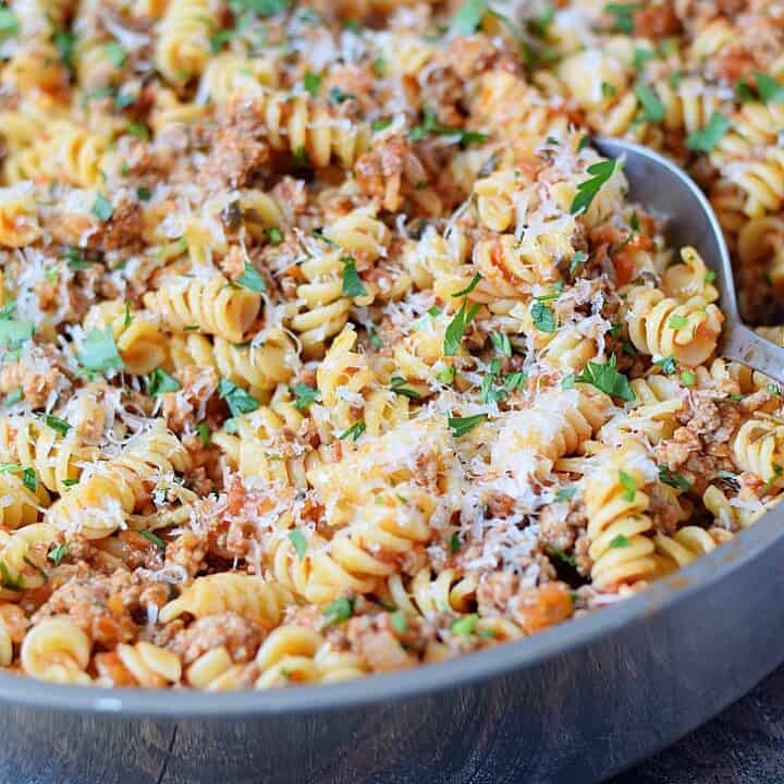 Pasta for a Crowd - Cooking with Curls