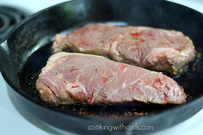 Pub-Style Steak sear cookingwithcurls.com