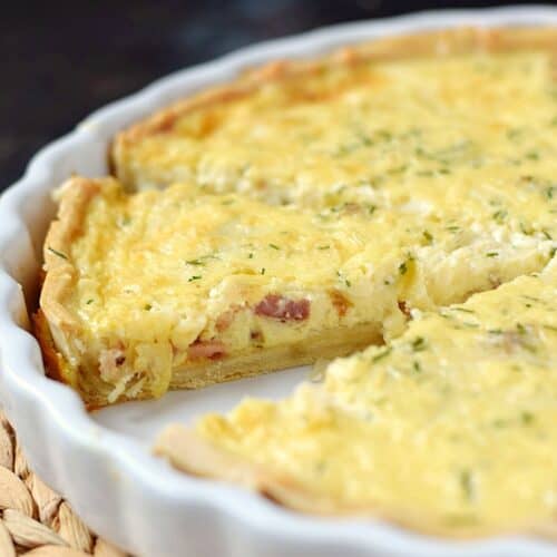 Classic Quiche Lorraine - Cooking with Curls