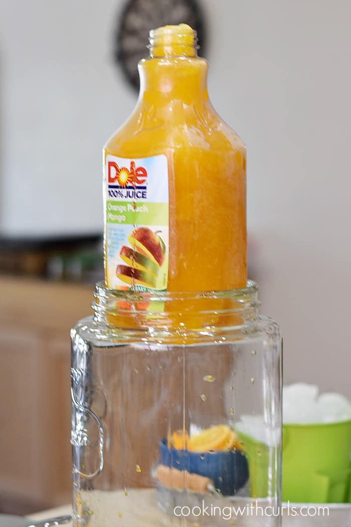 Orange Peach Mango Spritzer melt cookingwithcurls.com