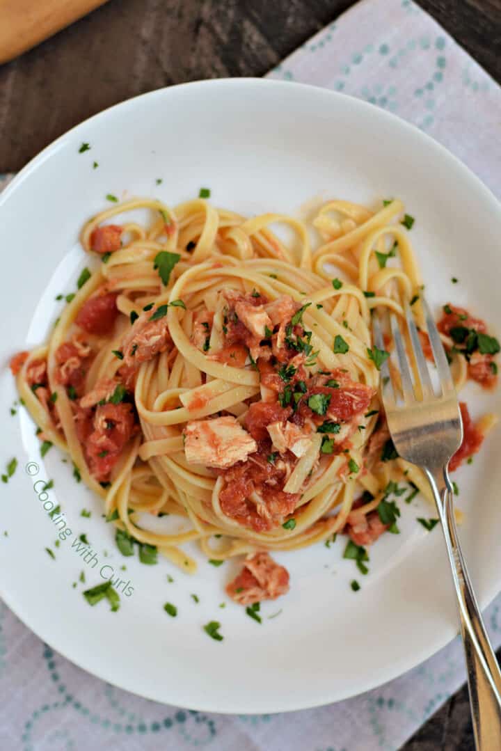 Pasta al Tonno - Cooking with Curls