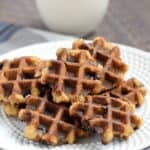 There's no need to turn on the oven when you make these yummy Chocolate Chip Waffled Cookies in your waffle iron | cookingwithcurls.com