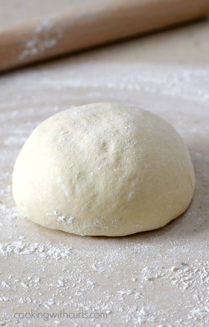 Italian Pizza Dough - Cooking with Curls