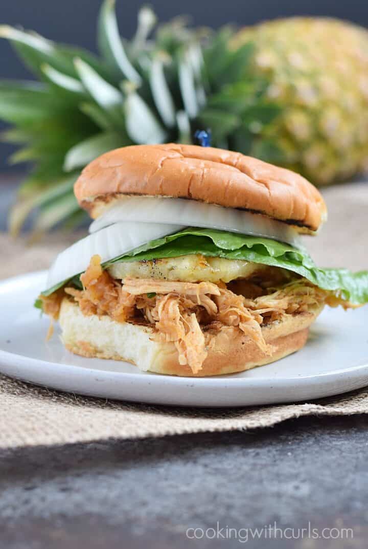 Hawaiian Barbecue Sauce Cooking with Curls