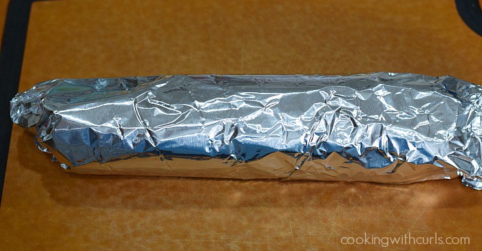 Large tortillas wrapped in foil.
