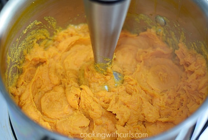 Mashed Sweet Potatoes puree cookingwithcurls.com
