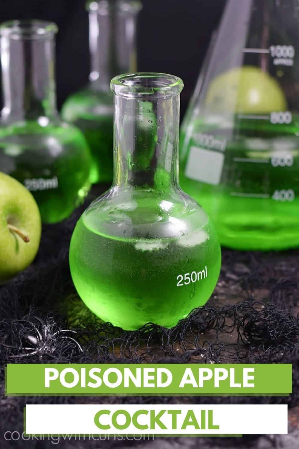 Poisoned Apple Cocktail - Cooking with Curls
