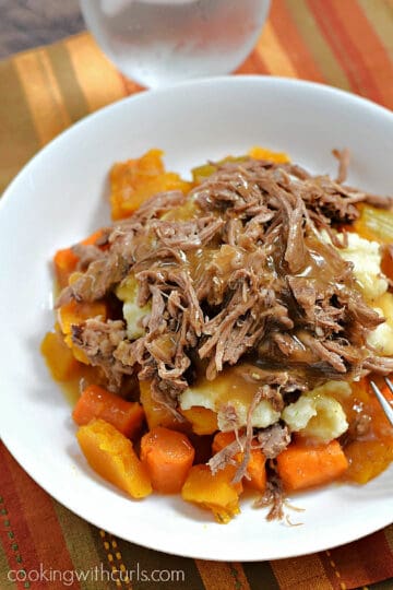Simple Pot Roast with Carrots and Squash - Cooking with Curls